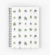 Succulents Spiral Notebook