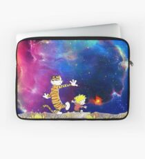 Calvin and Hobbes Nebula Laptop Sleeve