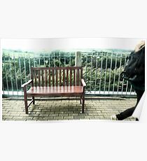 Bench, walker (P1130677 _XnView) Poster