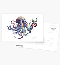 Octopus Postcards