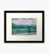 Clean and Clear Framed Print