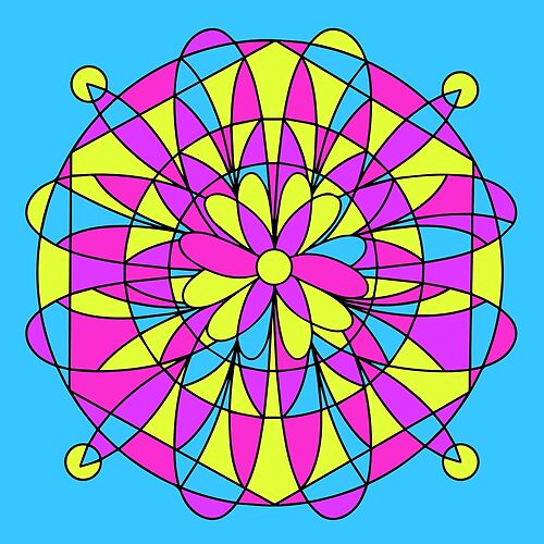 Pattern Mandalas 168 (Style:7)