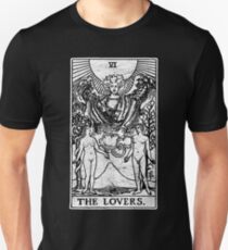The Lovers Tarot Card - Major Arcana - fortune telling - occult Slim Fit T-Shirt