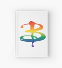 Buffy Logo Rainbow Pride Hardcover Journal
