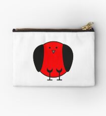 Scarlet Tanager Zipper Pouch
