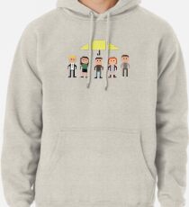 How I Met Your Mother 8-Bit Retro Merchandise Pullover Hoodie