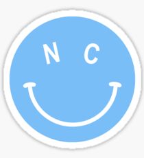 UNC Smiley Sticker