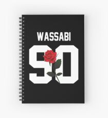 Alex Wassabi - Rose Spiral Notebook