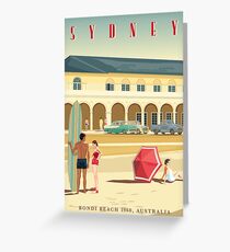 Sydney, Bondi Bathers Pavilion, 1960 Greeting Card