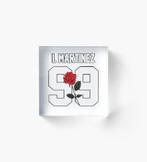 Ivan Martinez - Rose Acrylic Block