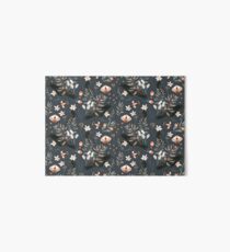 Black Crow and Butterflies Art Board
