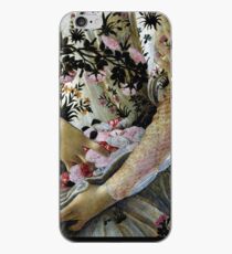 Botticelli Primavera closeup vintage painting iPhone Case