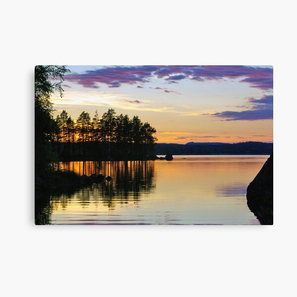 Summer Evening Canvas Print