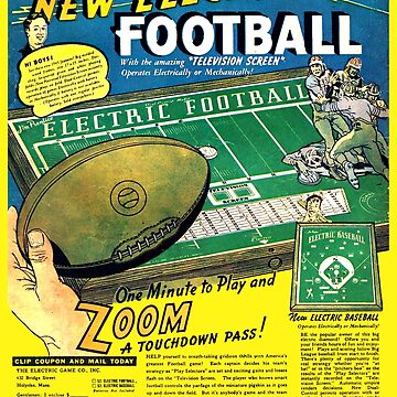 Electric Football: Tabletop Touchdowns