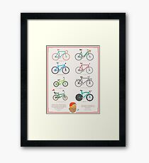 Bicycle Season Framed Print