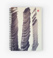 Chinese/Japanese contemporary cityscape Spiral Notebook