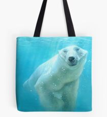 polar bear acrylic Tote Bag