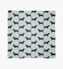 Basset Hound Silhouette(s) Scarf