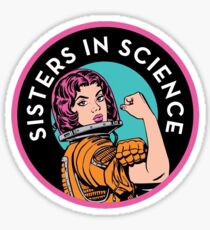 Sisters In Science Organisation Logo Sticker