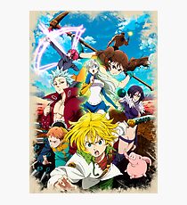 The Seven Deadly Sins: Revival of The Commandments Photographic Print