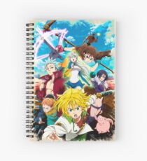 The Seven Deadly Sins: Revival of The Commandments Spiral Notebook