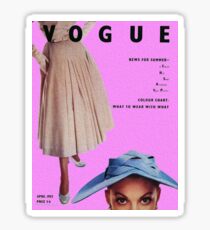 Vogue 1952 Sticker