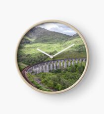 Glenfinnan Viaduct Scotland Clock