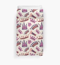 Beautiful royal crowns. Duvet Cover
