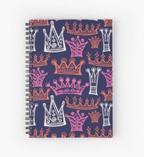 Beautiful royal crowns. Spiral Notebook