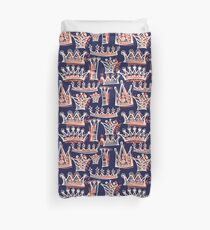 Beautiful royal crowns. Duvet Cover