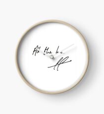 All The Love - Harry Styles Clock