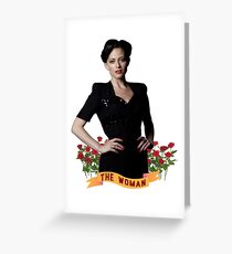 irene adler Greeting Card
