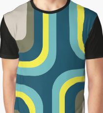 Mid Century Square Pattern #3 Graphic T-Shirt