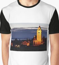 Church of Hagnau - Lake Constance Graphic T-Shirt