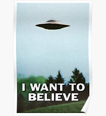 I Want To Believe original poster Poster