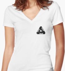 The Palace Women's Fitted V-Neck T-Shirt
