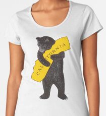 California — I Love You Women's Premium T-Shirt