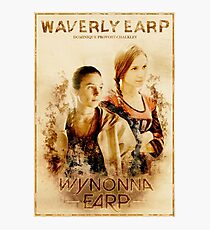 Wynonna Earp - Western Style Cast Poster #7 (Waverly Earp Special) Photographic Print