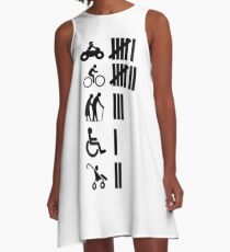 Accident counter A-Line Dress