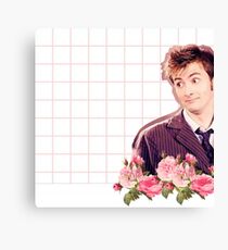David Tennant - Doctor Who Canvas Print