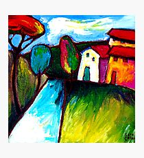 SUNDAYS TOWN Photographic Print
