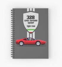 The 328 GTS 1987 Spiral Notebook