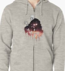 Space Doflamingo Zipped Hoodie