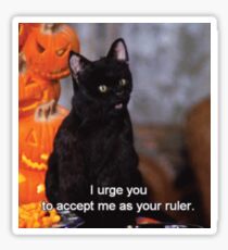 Bow to Salem Sticker