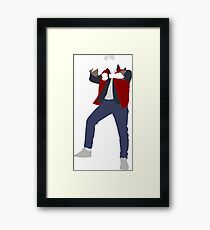 Back to the Future Framed Print