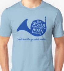 Ein blaues Horn für dich Unisex T-Shirt