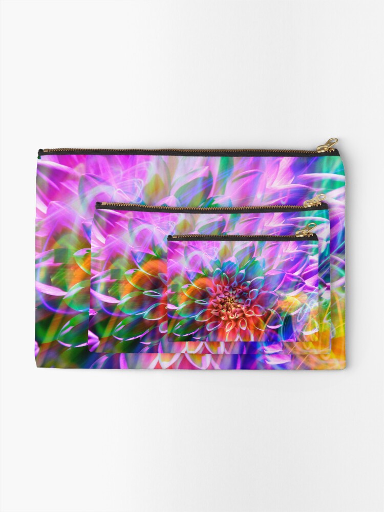 Alternate view of "Crosshairs of a Perpetual Doppler Shift" Zipper Pouch