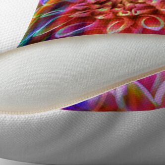 Alternate view of "Crosshairs of a Perpetual Doppler Shift" Floor Pillow