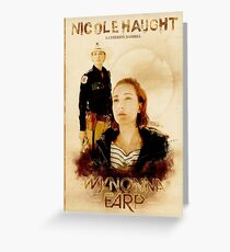 Wynonna Earp - Western Style Cast Poster #8 (Nicole Haught Special) Greeting Card
