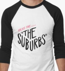 Arcade fire The suburbs logo Men's Baseball ¾ T-Shirt